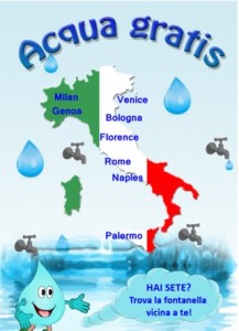 App acqua gratis in città