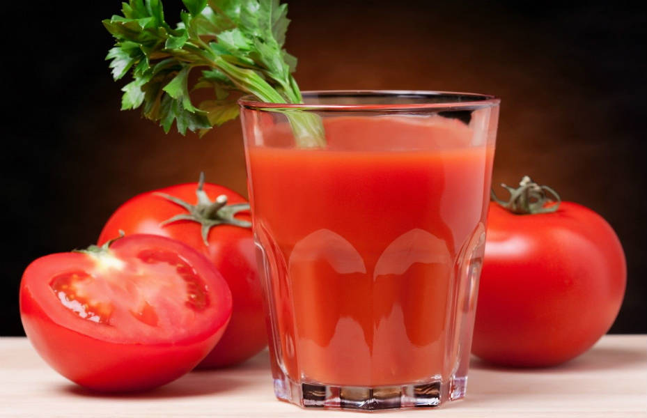 Succo di pomodoro meglio degli energy drink