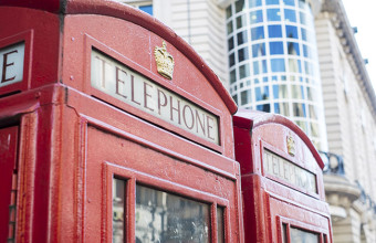 Cabina telefonica inglese