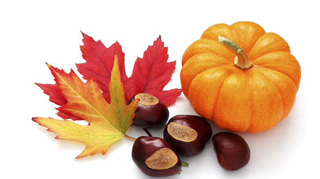 Zucca e castagne