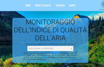 MonIQA monitora la qualità dell'aria