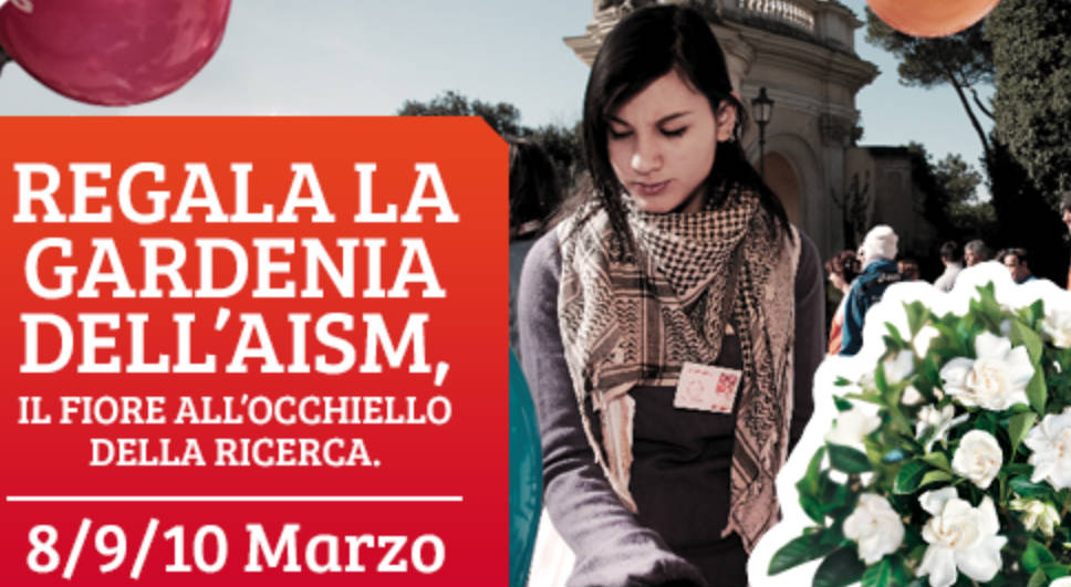 Festa della donna 2013: gardenia AISM per la ricerca contro la sclerosi multipla