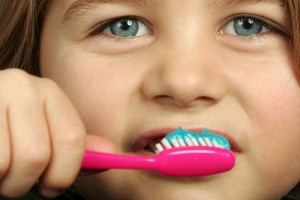 Fluoro per denti in salute