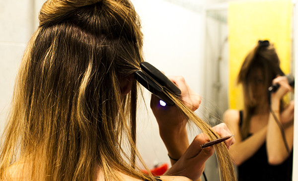 Piastra per capelli