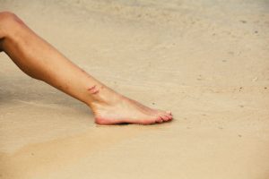 Acqua di mare disinfetta le ferite